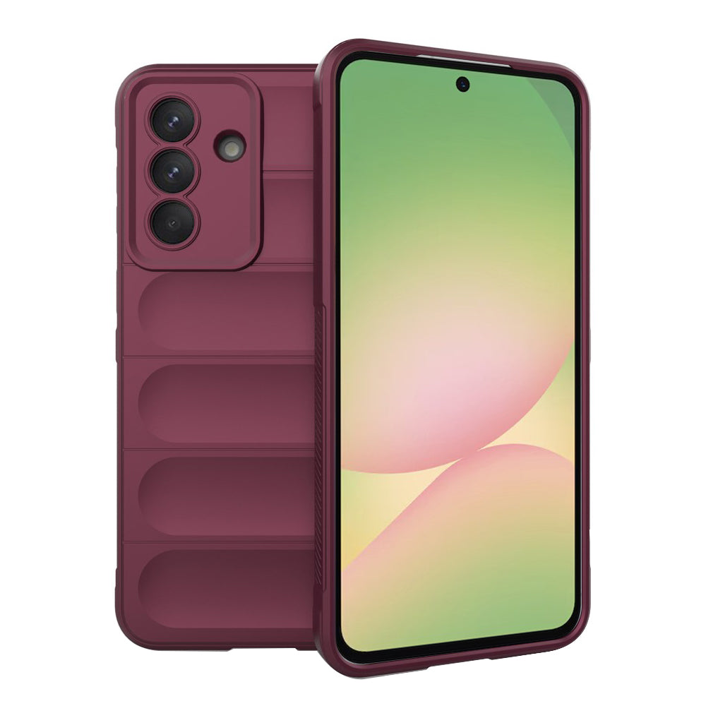 Funda para Samsung Galaxy A57 5G, Techsuit, Magic Shield, Burdeos