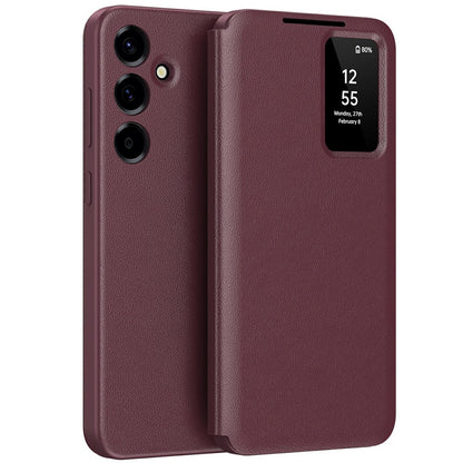 Funda para Samsung Galaxy A57 5G, Techsuit, SmartView, Roja