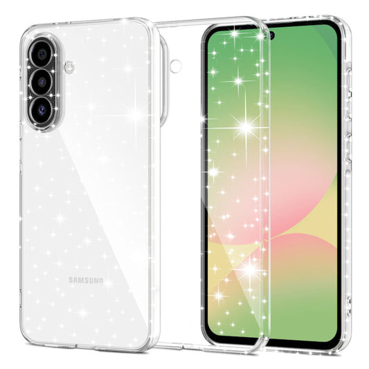 Funda para Samsung Galaxy A57 5G, Techsuit, SparkleSkin, Transparente