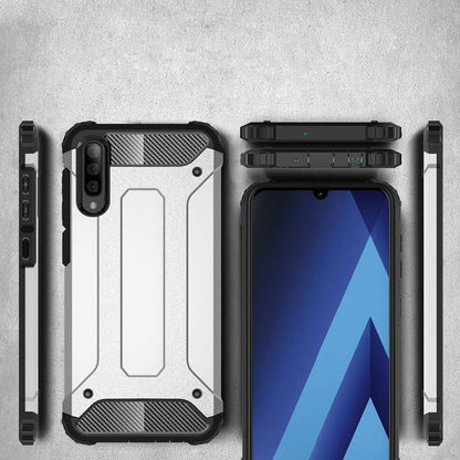 Funda para Samsung Galaxy A70s A707 / A70 A705, Techsuit, Hybrid Armor, Negra