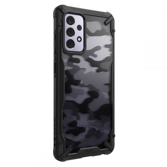 Funda para Samsung Galaxy A72 A725 / A72 5G A726, Ringke, Fusion X Design, Camuflaje
