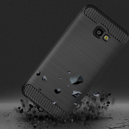 Funda para Samsung Galaxy J4 Plus (2018) J415, Techsuit, Carbono, Negra