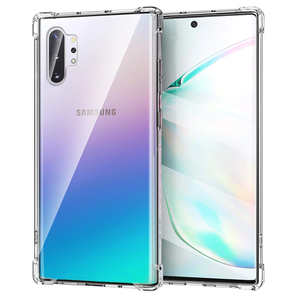 Case for Samsung Galaxy Note 10+ 5G N976 / Note 10+ N975, Techsuit, Shockproof Clear, Transparent