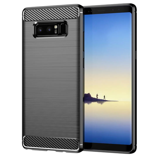 Funda para Samsung Galaxy Note 8 N950, Techsuit, Carbono, Negra