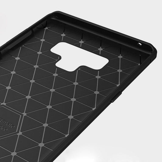 Funda para Samsung Galaxy Note 9 N960, Techsuit, Carbono, Negra