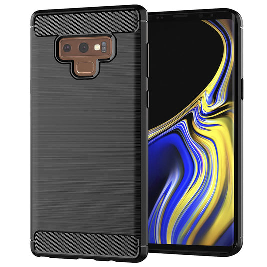 Funda para Samsung Galaxy Note 9 N960, Techsuit, Carbono, Negra