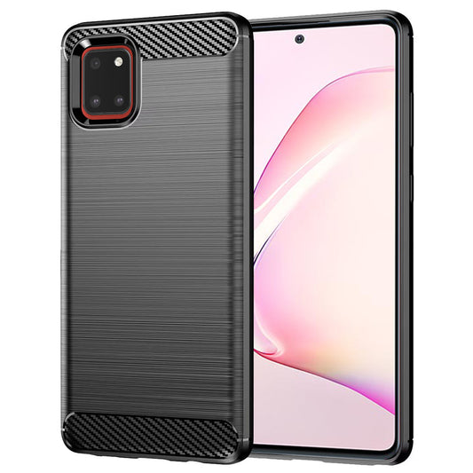Funda para Samsung Galaxy Note10 Lite N770, Techsuit, Carbono, Negra