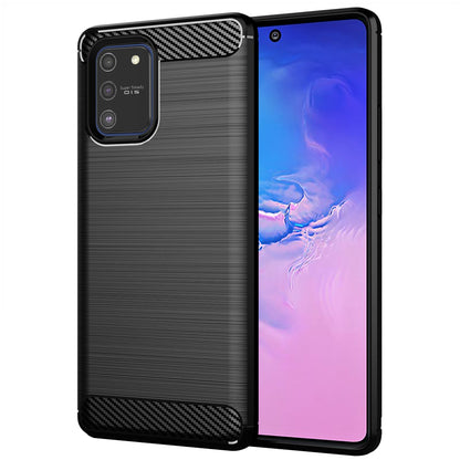 Funda para Samsung Galaxy S10 Lite G770, Techsuit, Carbono, Negra