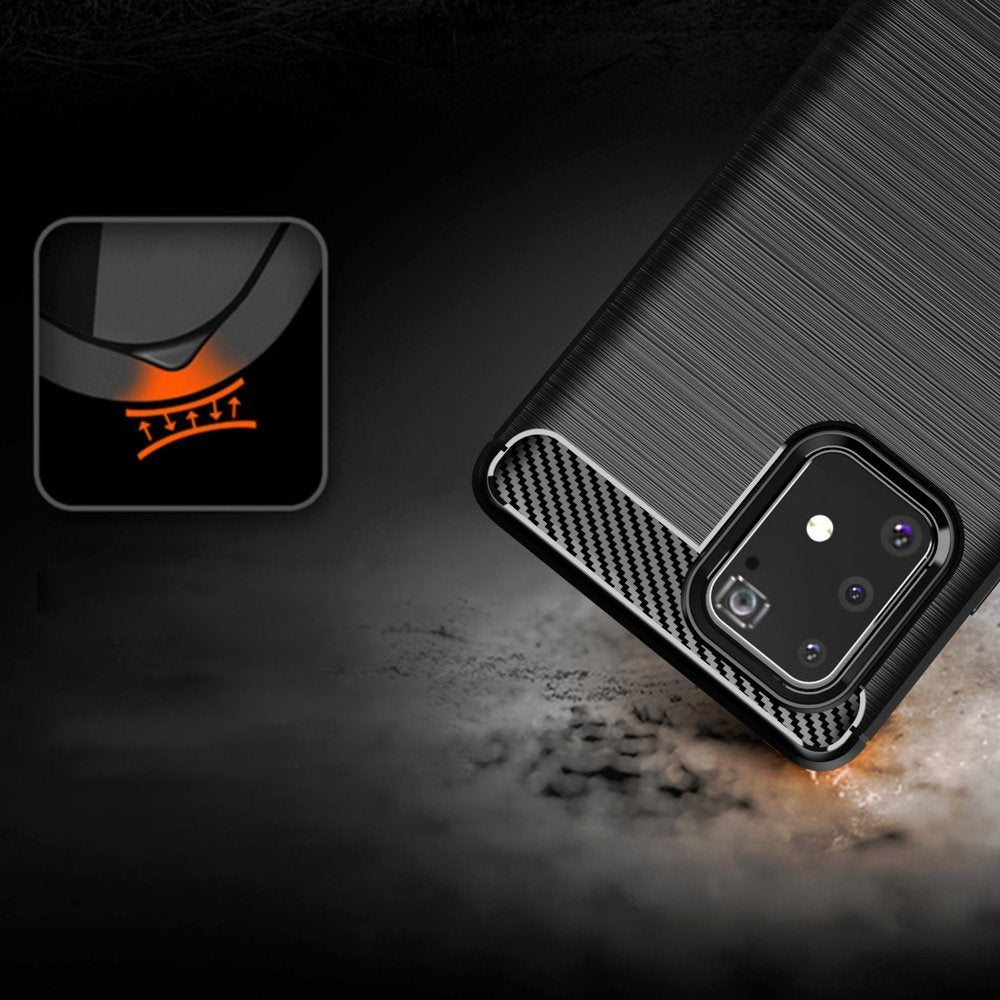 Funda para Samsung Galaxy S10 Lite G770, Techsuit, Carbono, Negra
