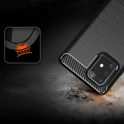 Funda para Samsung Galaxy S10 Lite G770, Techsuit, Carbono, Negra