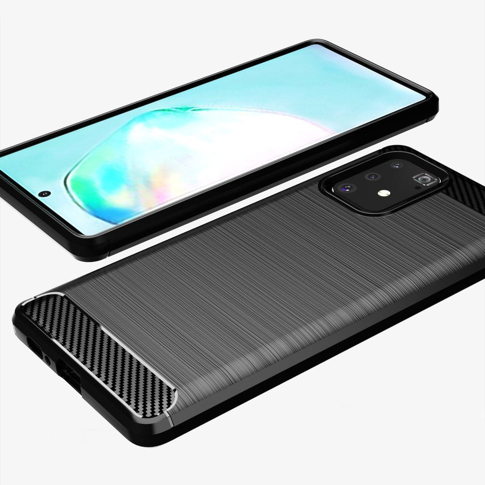Funda para Samsung Galaxy S10 Lite G770, Techsuit, Carbono, Negra