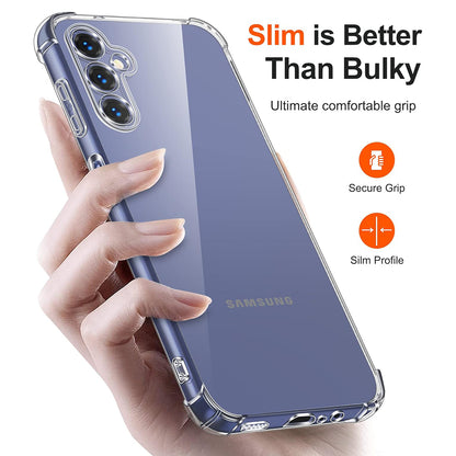 Funda para Samsung Galaxy S10+ G975, Techsuit, Antigolpes Transparente, Transparente
