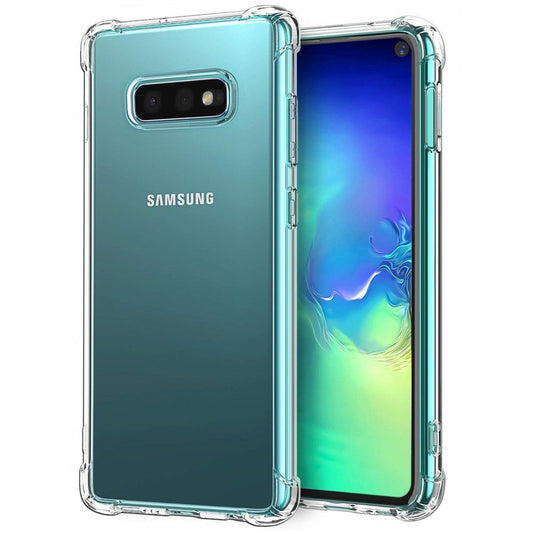 Funda para Samsung Galaxy S10e G970, Techsuit, Antigolpes Transparente, Transparente