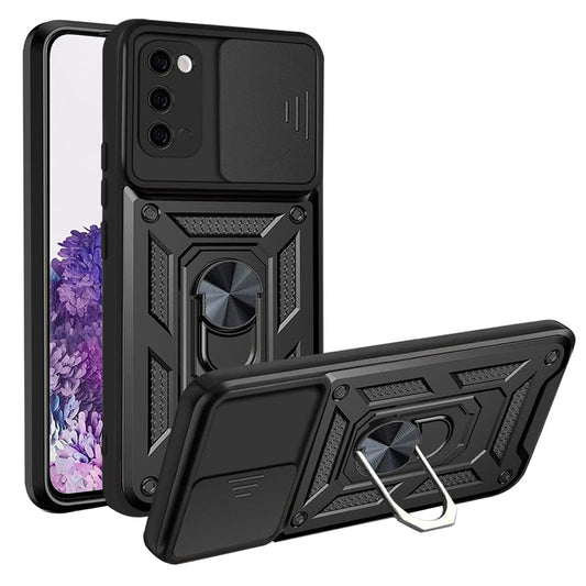 Funda para Samsung Galaxy S20 5G G981 / S20 G980, Techsuit, CamShield, Negra