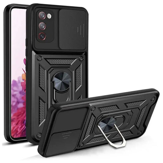 Funda para Samsung Galaxy S20 FE 2022 G781 / S20 FE 5G G781 / S20 FE G780, Techsuit, CamShield, Negra