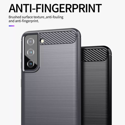 Funda para Samsung Galaxy S20 FE 2022 G781 / S20 FE 5G G781 / S20 FE G780, Techsuit, Carbono, Azul