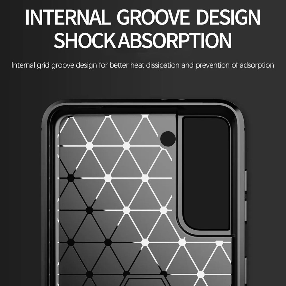 Funda para Samsung Galaxy S20 FE 2022 G781 / S20 FE 5G G781 / S20 FE G780, Techsuit, Carbono, Azul