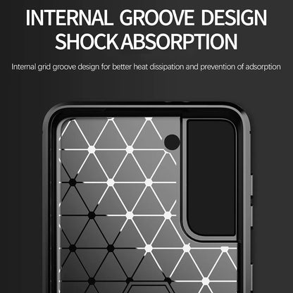 Funda para Samsung Galaxy S20 FE 2022 G781 / S20 FE 5G G781 / S20 FE G780, Techsuit, Carbono, Azul