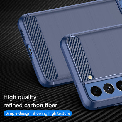 Funda para Samsung Galaxy S20 FE 2022 G781 / S20 FE 5G G781 / S20 FE G780, Techsuit, Carbono, Azul