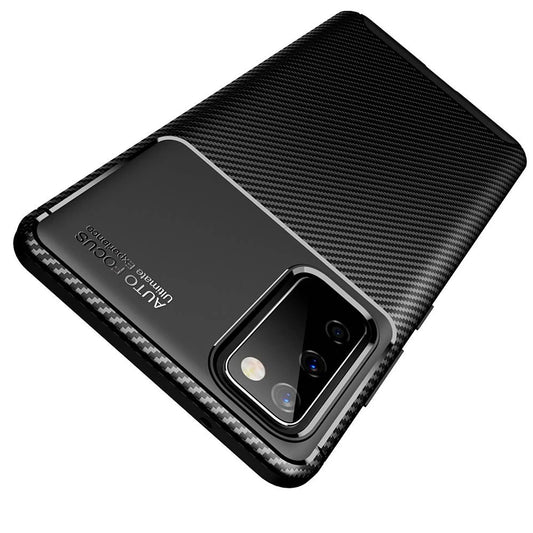 Funda para Samsung Galaxy S20 FE 2022 G781 / S20 FE 5G G781 / S20 FE G780, Techsuit, Fibra de Carbon, Negra