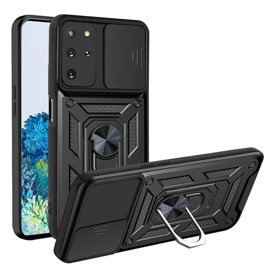 Funda para Samsung Galaxy S20+ 5G G986 / S20+ G985, Techsuit, CamShield, Negra