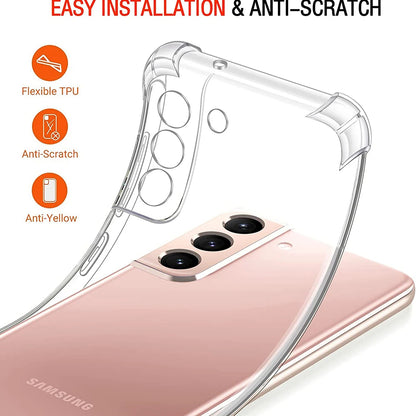 Case for Samsung Galaxy S20+ 5G G986 / S20+ G985, Techsuit, Shockproof Clear, Transparent
