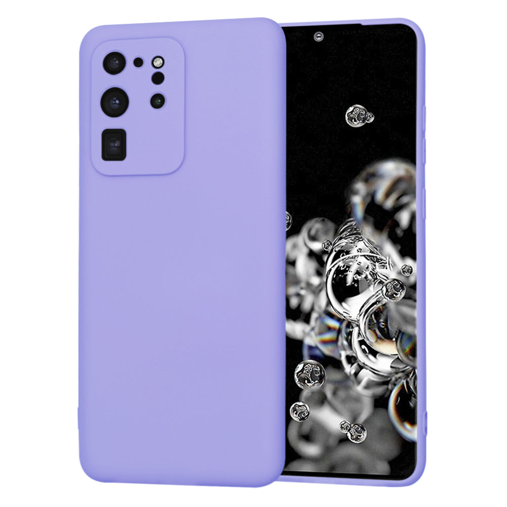 Funda para Samsung Galaxy S20 Ultra 5G G988 / S20 Ultra G988, Techsuit, SoftFlex, Morado Claro