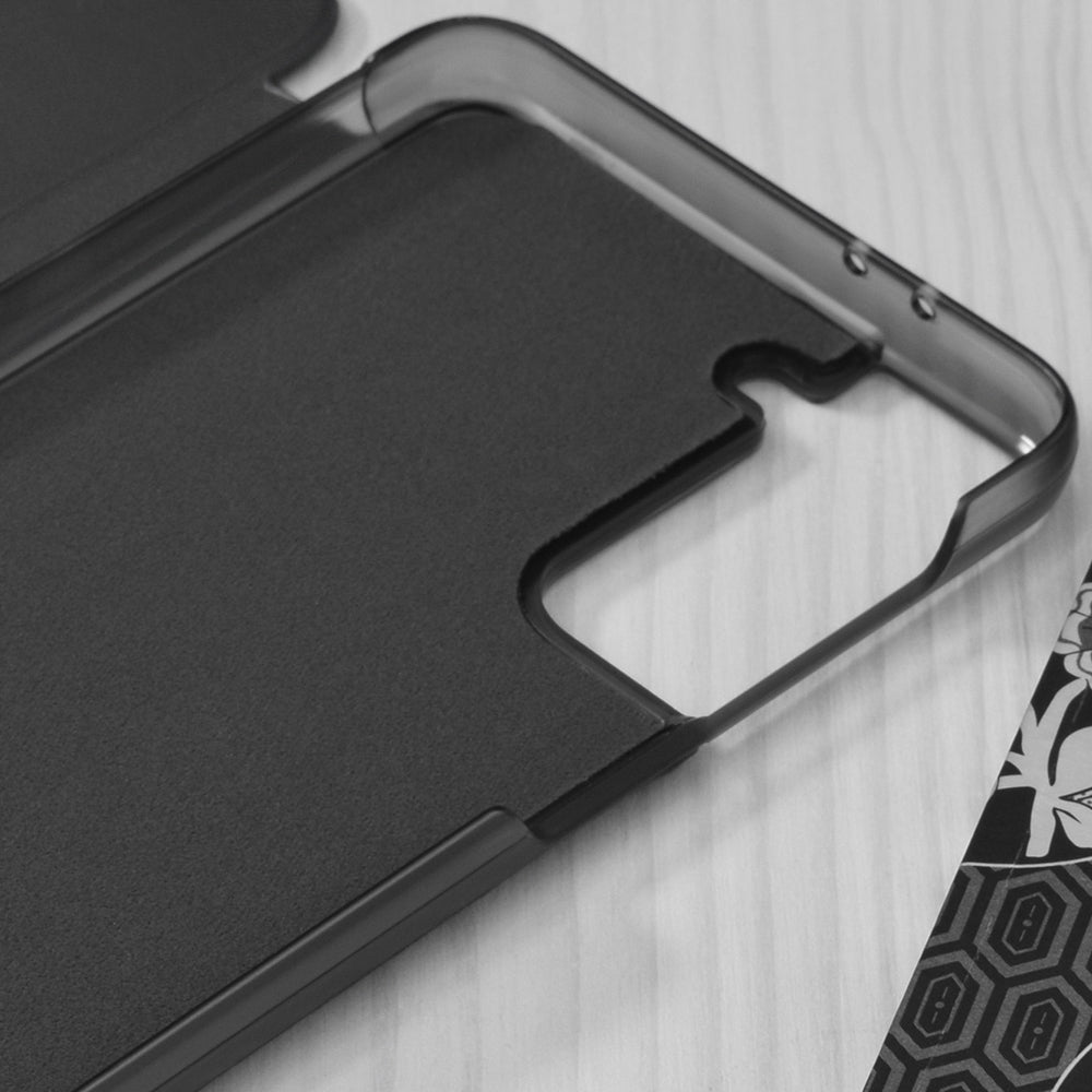 Funda para Samsung Galaxy S21 5G G991, Techsuit, eFold, Negra
