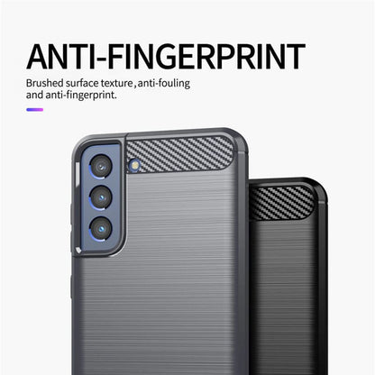 Funda para Samsung Galaxy S21 FE 5G G990, Techsuit, Carbono, Negra