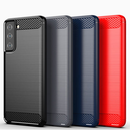 Funda para Samsung Galaxy S21+ 5G G996, Techsuit, Carbono, Negra