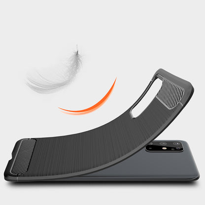 Funda para Samsung Galaxy S21 Ultra 5G G998, Techsuit, Carbono, Negra