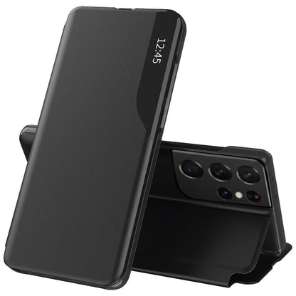 Funda para Samsung Galaxy S21 Ultra 5G G998, Techsuit, eFold, Negra