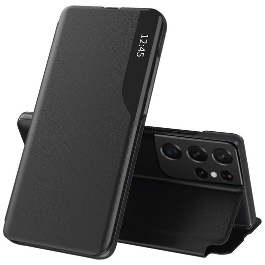 Funda para Samsung Galaxy S21 Ultra 5G G998, Techsuit, eFold, Negra
