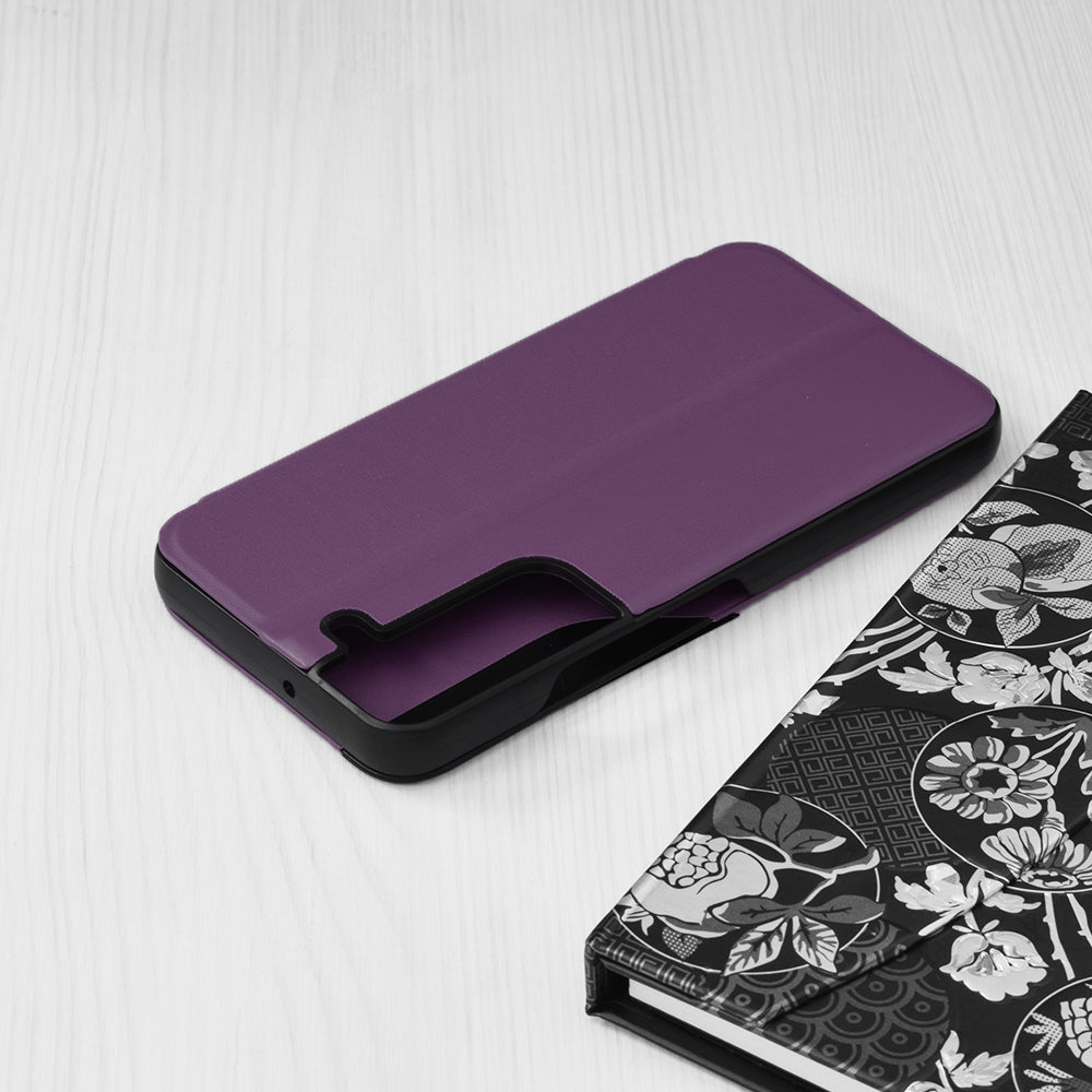 Funda para Samsung Galaxy S22 5G S901, Techsuit, eFold, Morado