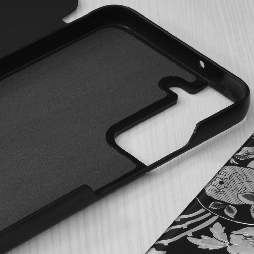 Funda para Samsung Galaxy S22 5G S901, Techsuit, eFold, Negra