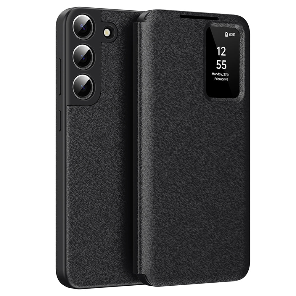 Funda para Samsung Galaxy S22 5G S901, Techsuit, SmartView, Negra