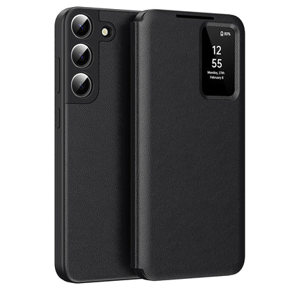 Funda para Samsung Galaxy S22 5G S901, Techsuit, SmartView, Negra