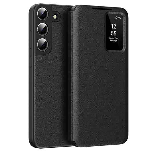 Funda para Samsung Galaxy S22 5G S901, Techsuit, SmartView, Negra