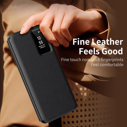 Funda para Samsung Galaxy S22 5G S901, Techsuit, SmartView, Negra