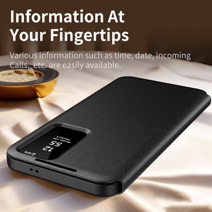 Funda para Samsung Galaxy S22 5G S901, Techsuit, SmartView, Negra