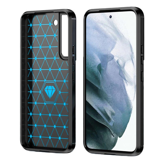 Funda para Samsung Galaxy S22+ 5G S906, Techsuit, Carbono, Negra