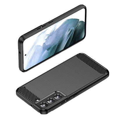 Funda para Samsung Galaxy S22+ 5G S906, Techsuit, Carbono, Negra
