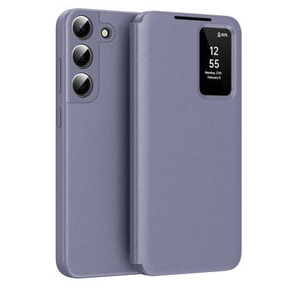 Funda para Samsung Galaxy S22+ 5G S906, Techsuit, SmartView, Morado