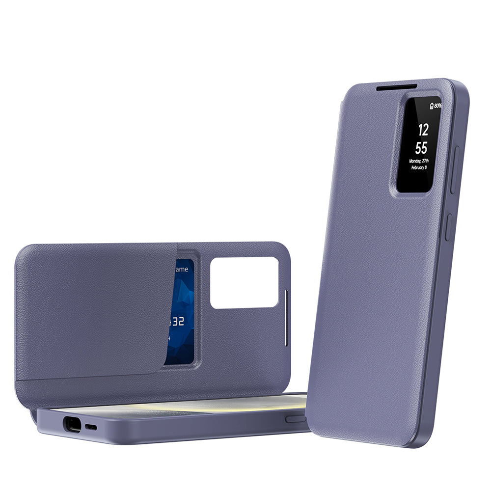 Funda para Samsung Galaxy S22+ 5G S906, Techsuit, SmartView, Morado