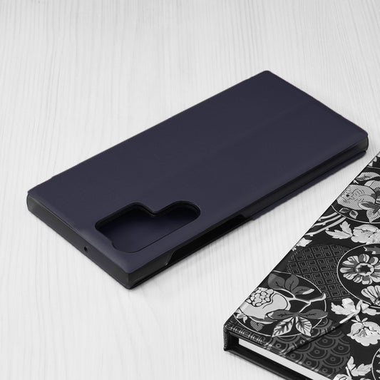 Funda para Samsung Galaxy S22 Ultra 5G S908, Techsuit, eFold, Azul Oscuro
