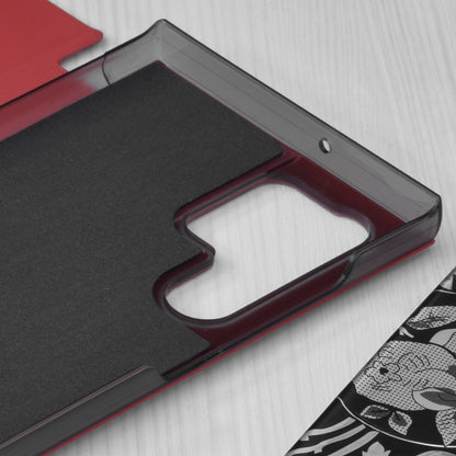 Funda para Samsung Galaxy S22 Ultra 5G S908, Techsuit, eFold, Roja