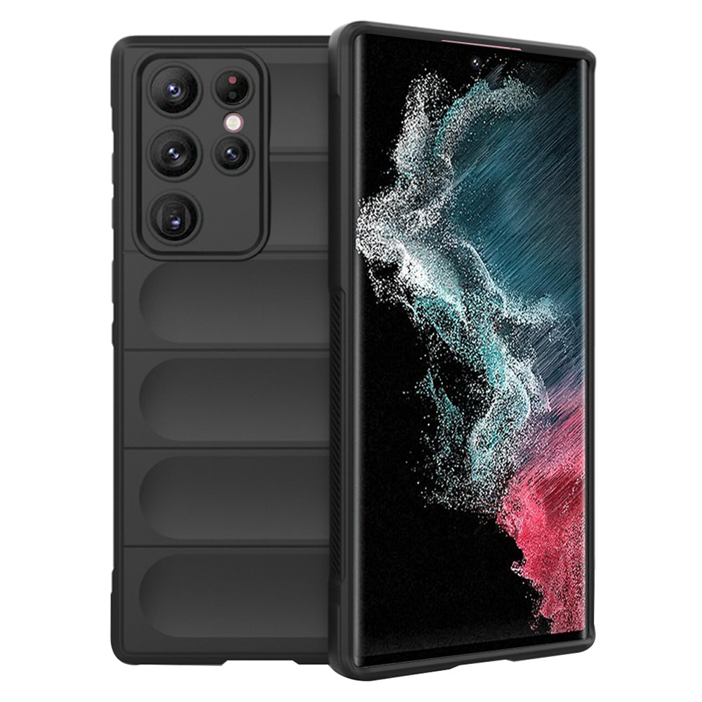 Funda para Samsung Galaxy S22 Ultra 5G S908, Techsuit, Magic Shield, Negra