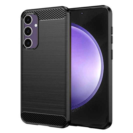 Funda para Samsung Galaxy S23 FE S711, Techsuit, Carbono, Negra