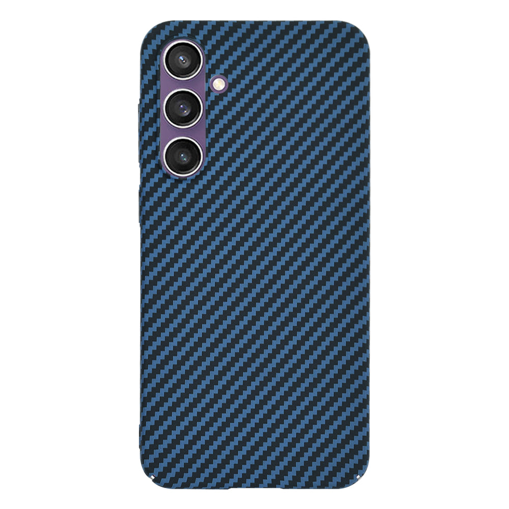 Funda para Samsung Galaxy S23 FE S711, Techsuit, Carbonite FiberShell, Turquesa