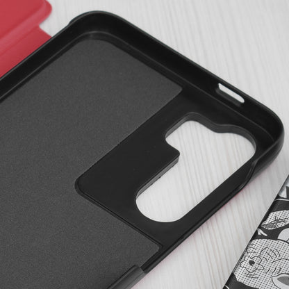 Funda para Samsung Galaxy S23 FE S711, Techsuit, eFold, Roja